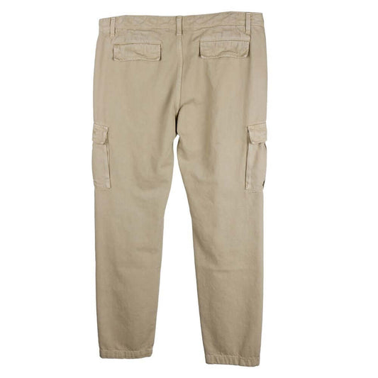 Comme Des Fuckdown Beige Cotton Men Trouser CO-9238-L