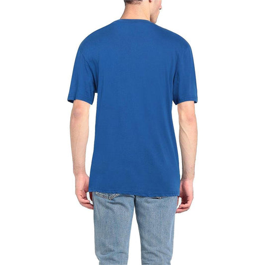 North Sails Light Blue Cotton Men T-Shirt NO-12778-XL