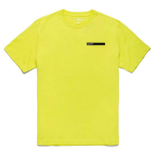 Refrigiwear Embossed Logo Cotton T-Shirt in Yellow RE-12618-XXL