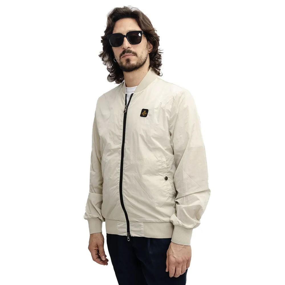 Refrigiwear Beige Nylon Jacket RE-12592-S