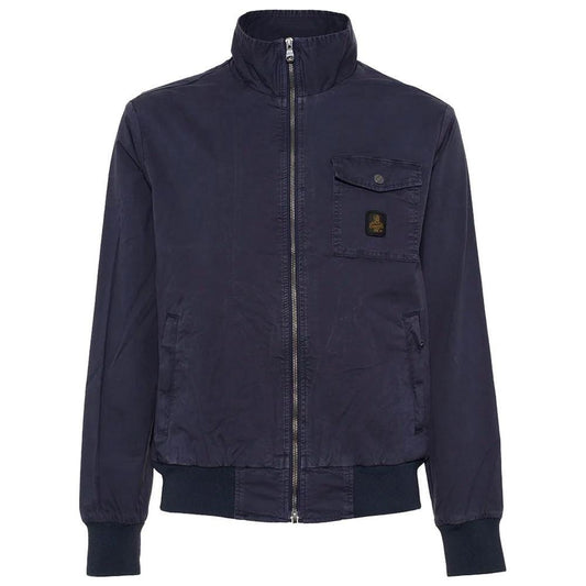 Refrigiwear Versatile Blue Bomber Jacket for Men RE-12574-XXL