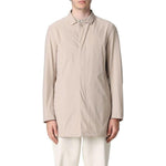 People Of Shibuya Beige Recycled Polyester Men Jacket PE-12444-IT52 | XL