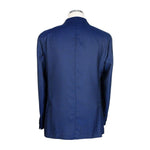 Emilio Romanelli Blue Wool Men's Blazer Emilio Romanelli Dark Slate Gray