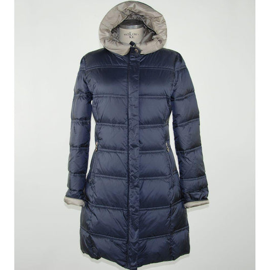 Emilio Romanelli Blue Polyester Women Jacket EM-1142-IT40|S