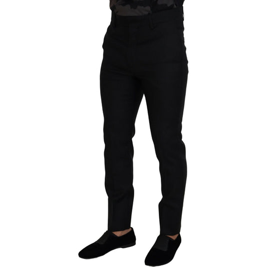 Dsquared² Back Virgin Wool Slim Fit Men Formal Pants PAN74470-48
