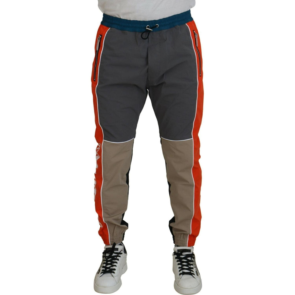 Dsquared² Multicolor Patchwork Cotton Jogging Pants PAN74535-48