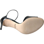 Dolce & Gabbana Black KEIRA Leather Heels Sandals Shoes LA10763-41