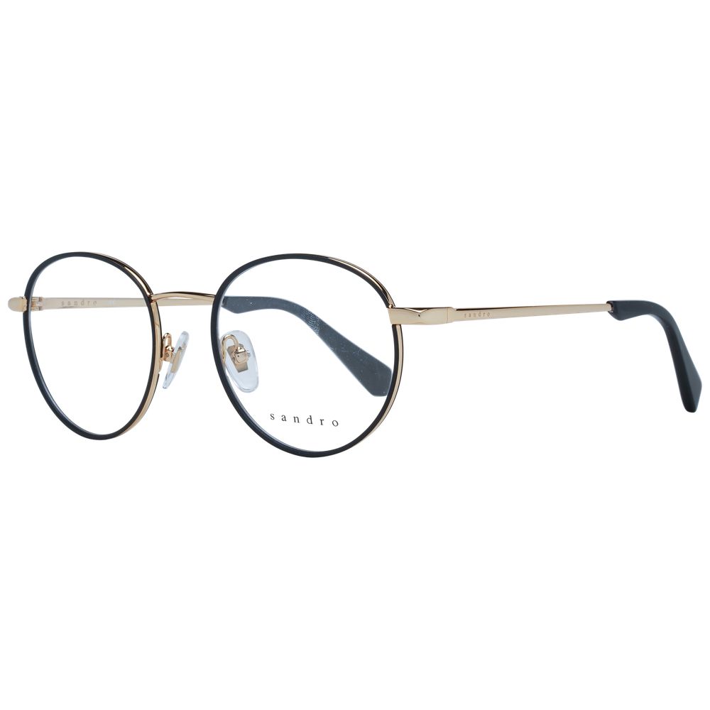 Sandro Black Stainless Steel Glasses (Frames)