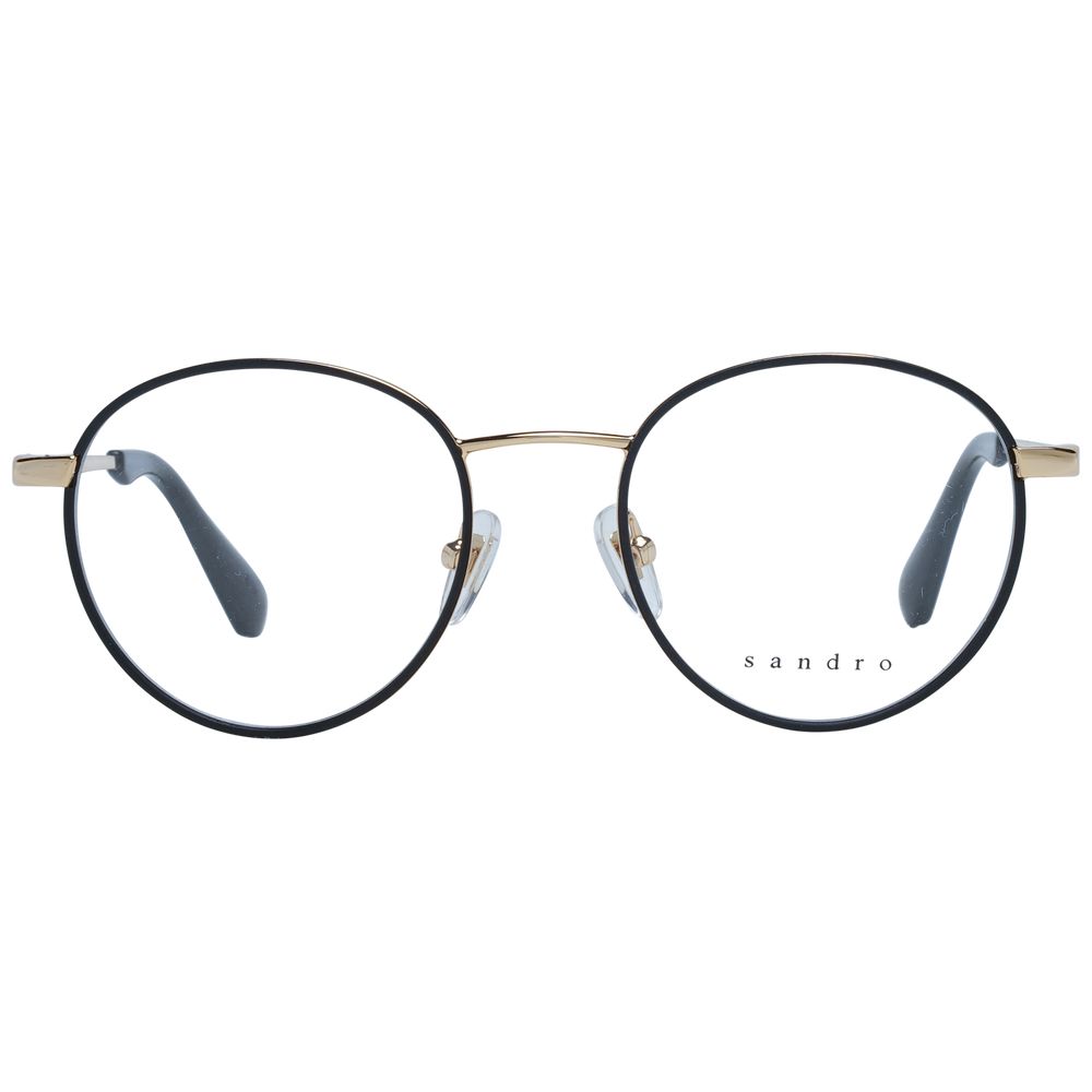 Sandro Black Stainless Steel Glasses (Frames)
