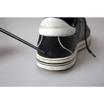 Dolce & Gabbana Black Leather Crown Milano Men Sneakers Shoes MV5462-41