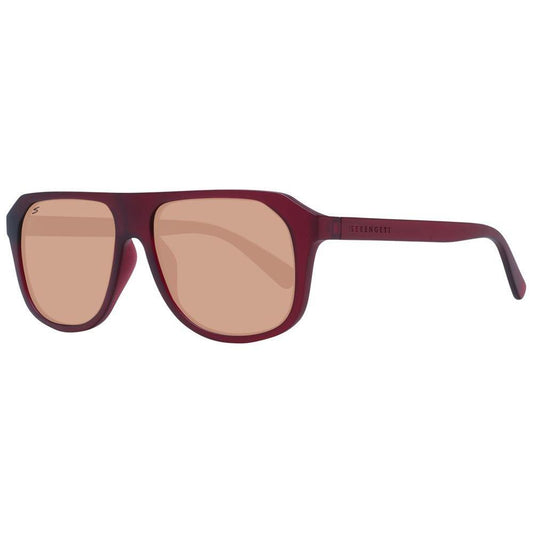 Serengeti Burgundy Men Sunglasses SE-1052844