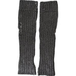 Dolce & Gabbana Gray Viscose Knitted Finger Less Gloves LB30120-7.5