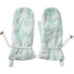 Dolce & Gabbana White Nylon Fleece Wrist Length Mitten Gloves LB30134-8