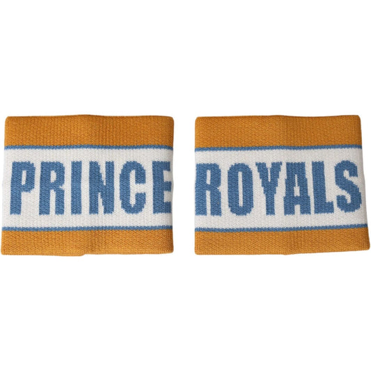 Dolce & Gabbana Multicolor Prince Royals Wool Wristband LB30154