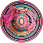 Dolce & Gabbana Multicolor Fantasy Wide Brim Floppy Hat HAT9522-56
