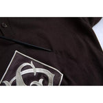 Dolce & Gabbana Brown Logo Collared Short Sleeve Men T-shirt TSH85157-50