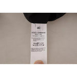 Dolce & Gabbana Black Cotton Collared Formal Dress Shirt Top TSH8057-42