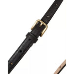 Dolce & Gabbana Dark Brown Leather Gold Metal Buckle Women Belt WMB3716-145