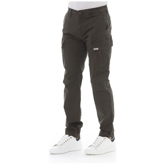 Baldinini Trend Army Cotton Men Cargo Trouser BA-23134-W32