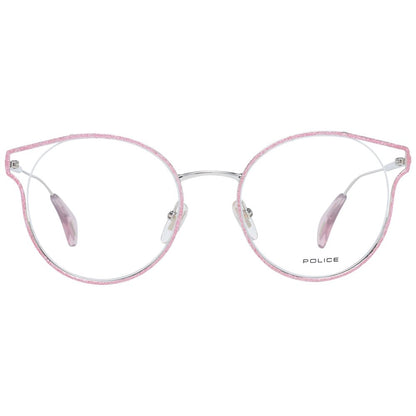 Police Pink Metal & Plastic Glasses (Frames)