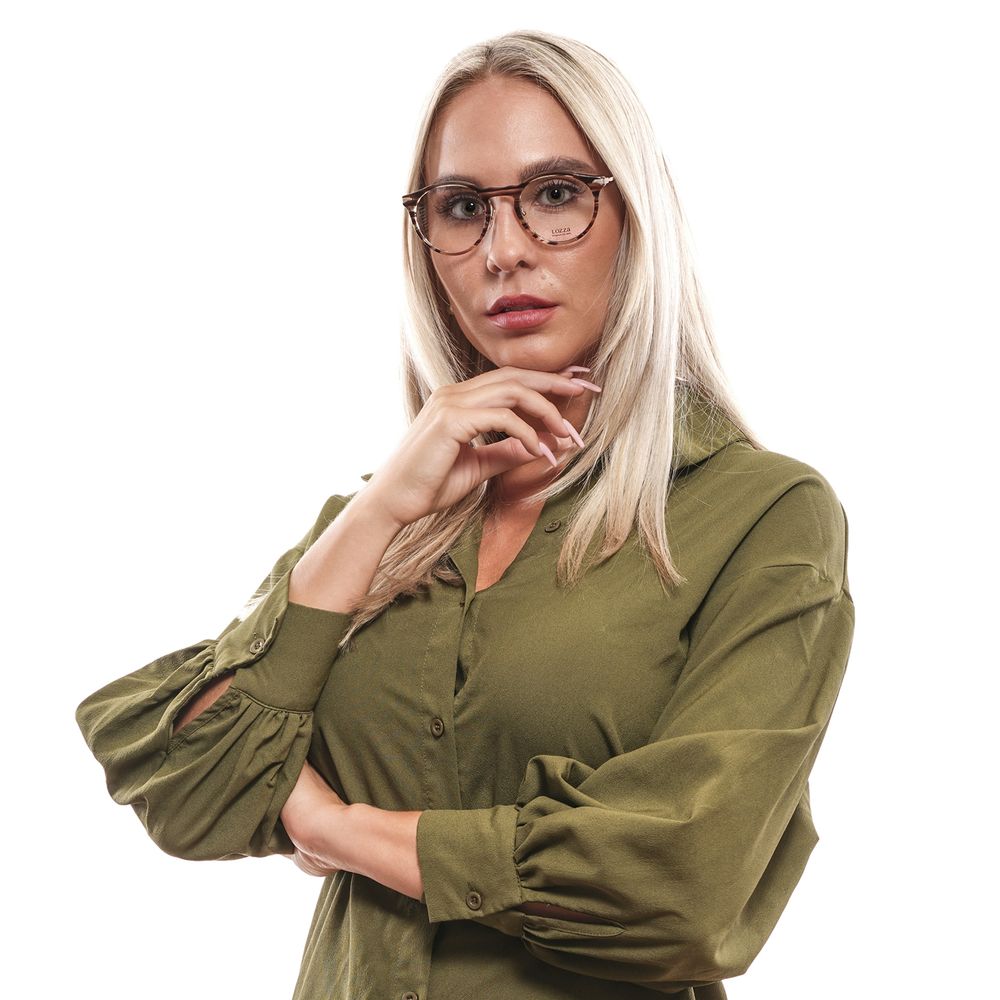 Lozza Brown Metal & Plastic Glasses (Frames)