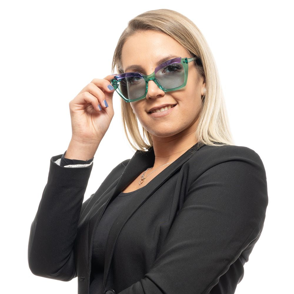 Emilio Pucci Green Plastic Sunglasses