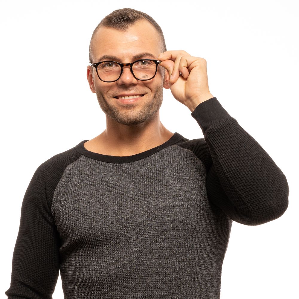 Lozza Brown Plastic Glasses (Frames)