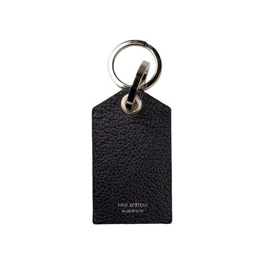 Neil Barrett Blue Leather Men Keychain NE-21071