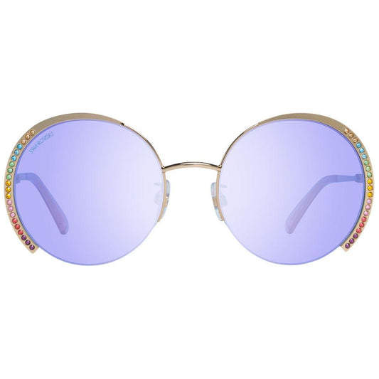 Swarovski Gold Women Sunglasses