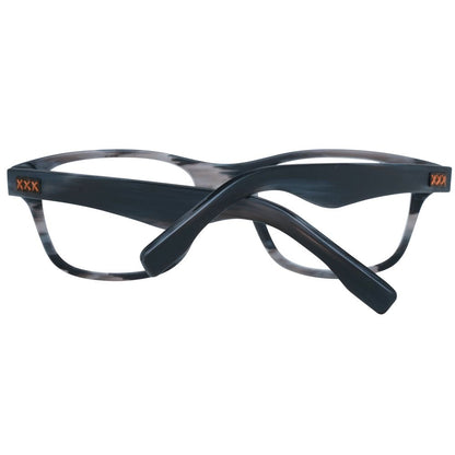 Ermenegildo Zegna Gray Plastic Glasses (Frames)