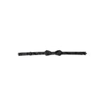 Dolce & Gabbana Black Silk Jacquard Adjustable Neck Men Bow Tie