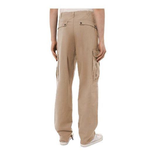 Comme Des Fuckdown Beige Cotton Jeans & Pant CO-13509-L
