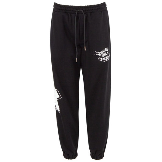 Comme Des Fuckdown Black Cotton Men Sweatpant CO-13515-XL