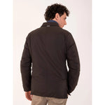 People Of Shibuya Brown Polyester Men Jacket