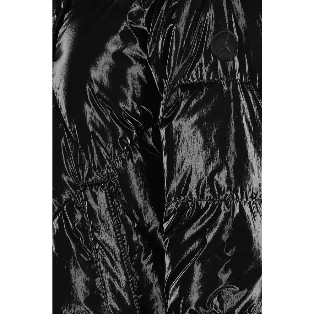 People Of Shibuya Black Polyester Jackets & Coat PE-13566-IT42|M