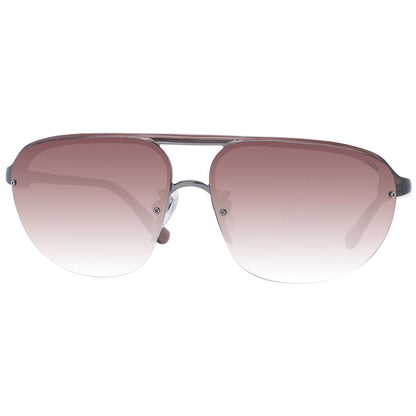 Lozza Brown Acetate & Plastic Sunglasses