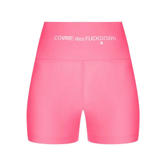 Comme Des Fuckdown Pink Polyester Short