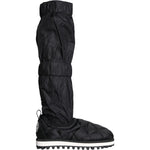 Dolce & Gabbana Black Quilted High Top Boots Sneakers Shoes MV5787-44