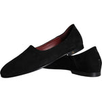 Dolce & Gabbana Black Suede Loafers Formal Slip On Shoes MV5914-40.5