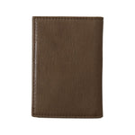 Billionaire Italian Couture Elegant Leather Men's Wallet in Brown Wallet Billionaire Italian Couture Dark Olive Green