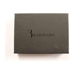 Billionaire Italian Couture Elegant Leather Men's Wallet in Brown Wallet Billionaire Italian Couture Dim Gray