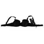 Dolce & Gabbana Black Silk Lace Balconcino Bra Underwear BIK829-IT1