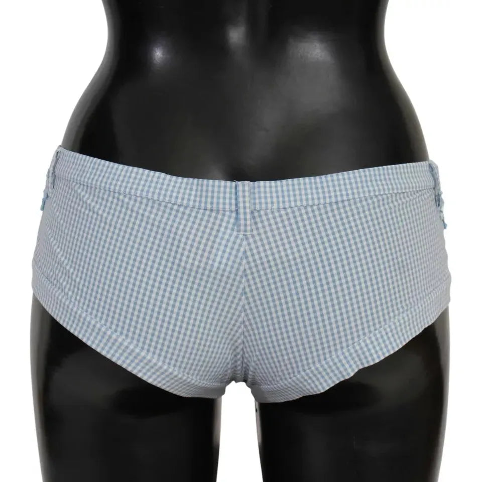 Ermanno Scervino Blue Beachwear Bottoms Swimsuit Shorts BIK812-IT3