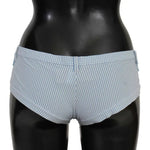 Ermanno Scervino Blue Beachwear Bottoms Swimsuit Shorts BIK812-IT3