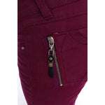 Costume National Purple Cotton Stretch Slim Denim Jeans SIG30127-2