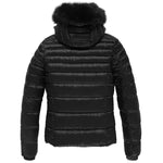 Refrigiwear Black Nylon Women Jacket RE-14053-XS