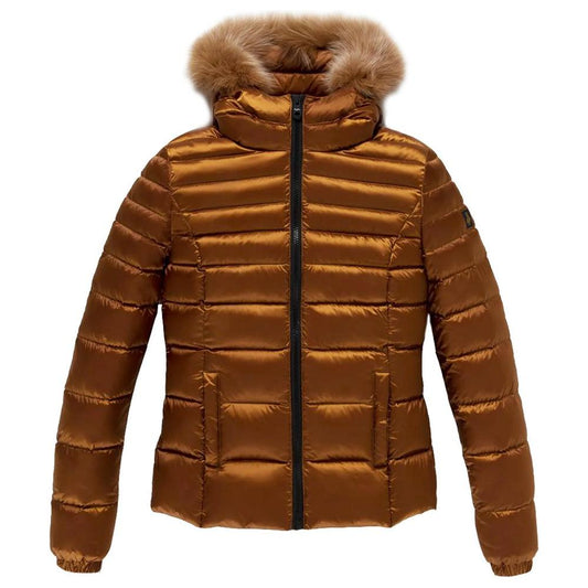 Refrigiwear Orange Nylon Women's Jacket