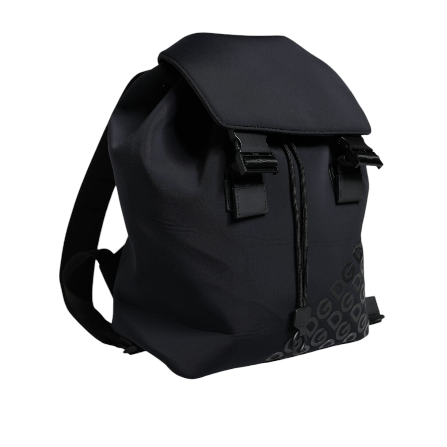 Front view with bag zipped and handles upright.