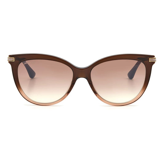 Jimmy Choo Brown Acetate Sunglasses JCAXELLEGS0MYNQAC