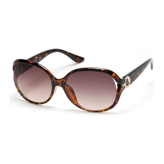 Guess Brown Resin Sunglasses 1728,67434610848,Brown,Guess,New with tags,Sunglasses,Sunglasses for Women - Sunglasses,Women GUGF03666052FAC